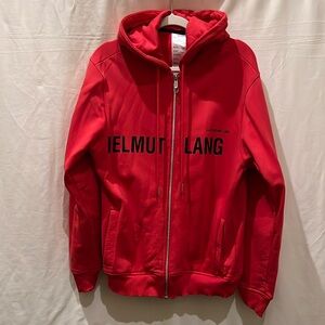 Men’s Helmut Lang zip up hoodie size M/L